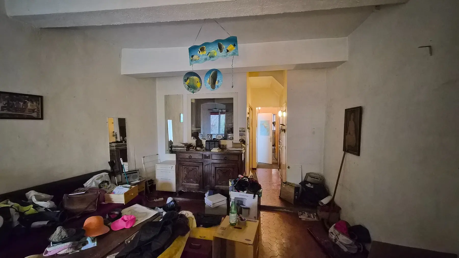 Appartement du Vieil Aix avant le début des travaux